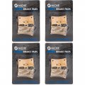 Niche Brake Pad Set For Yamaha Vmax Fz8 Yzf R6 5sl-25805-00-00 4c8-25805-00-00 Front Ceramic 4 Pack