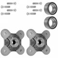 Caltric 2 Front Rear Wheel Hub Kit Compatible With Polaris Rzr Xp 1000 4 1000 2014-2017