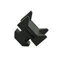 80 20 Inc 12315 45 Series Nylon Cable Tie Mounting Block 5 Pack 