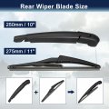 X Autohaux Rear Windshield Wiper Blade Arm Set For Jeep Renegade 2015 2016 2017 2018 2019 2020 2021