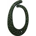 Hy-ko Prod Dc-3 0 3-1 2 Black Die-cast Aluminum Address Numbers 