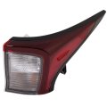 Toyota Prius 2019 2020 2021 2022 Tail Light Passenger Side Outer Led Clear And Red Lens Mounts On Quarter Panel Replacement For 