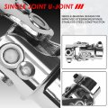 Universal 3 2 Inches Length8 Degree Working Angel Single Steering Shaft U Joint 4 Dd X 3 Stainless Steel