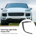 Fog Light Grille Enhanced Vehicle Aesthetics Front Bumper Air Intake Shell Durable Exterior Styling Upgrade For Suv Owners