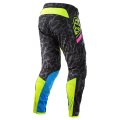 Troy Lee Designs Youth Gp Pant Fractura Black Flo Yellow 28 