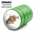 Smallmouth Bass Fishing 1 Valve Stem Caps For Tire Rim Wheel Aluminum Green