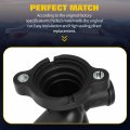 Ocpty Thermostat Housing Fit For Volkswagen Jetta 2005-2014 For Passat 2012-2014 Golf 2010-2014 Engine Coolant Assembly