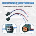 Uxcell Male And Female 4-way Oxygen Sensor Connector Kit W Pigtail Wiring Repair Harness For Nissan Pathfinder 2005-2012