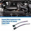 Uxcell Male And Female 4-way Oxygen Sensor Connector Kit W Pigtail Wiring Repair Harness For Nissan Pathfinder 2005-2012
