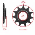 Caltric Front Rear Sprockets Kit Compatible With Polaris Trail Boss 325 2001 2002