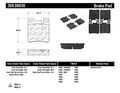 Stoptech 309 06030 Street Performance Rear Brake Pad 