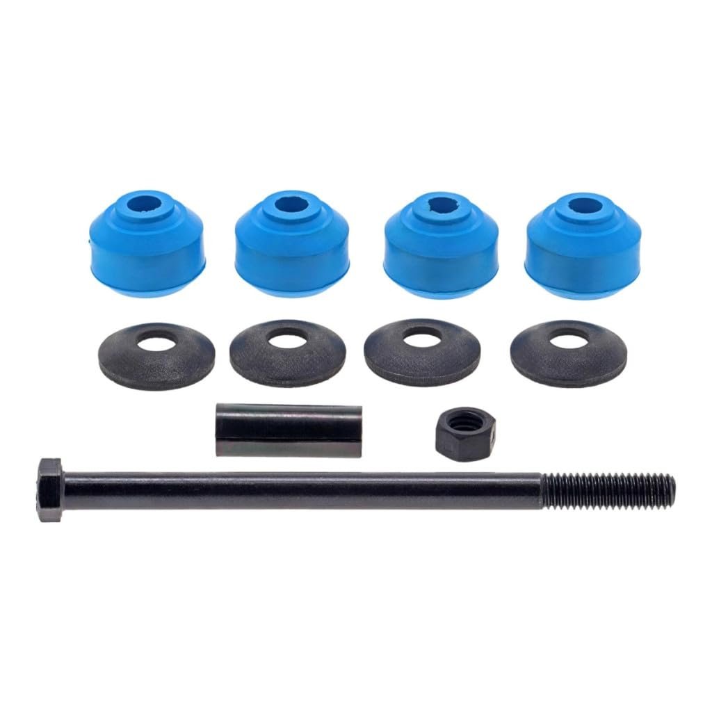 Stabilizer Bar Link Set For 2000 To 2005 Cadillac Deville Front Suspension With Split Bushings And Hardware Included