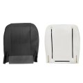 Bottom Seat Cover And Replacement Cushion Foam Dark Pewter Gray Microfiber Leather Fits Chevrolet Express Gmc Savana 2003 To 