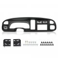 G-plus Dash Board Bezel Cover With Vent Compatible Dodge Ram 1500 1998-2001 2500 3500 1998-2002 Matte Black