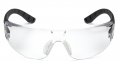 Pyramex Safety Endeavor Plus Durable Glasses Black Gray Frame Clear Lens Sbg9610s 