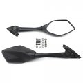 Motorcycle Rearview Mirror Carbon Fiber Long Stem Side For Yamah 15-21 Yzf-r3 14-21 Yzf-r25 15-20 Nmax 125 155 P N