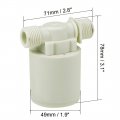 Uxcell Float Ball Valve G1 2 Thread Plastic Horizontal Automatic Fill Water Liquid Level Control Sensor With Filter