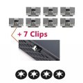 G-plus Hood Scoop Molding Bezel Compatible With Dodge Ram 1500 Srt 2004-2005 Replacement Yl23tzzab 4 Retainer Nuts Included