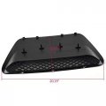 G-plus Hood Scoop Molding Bezel Compatible With Dodge Ram 1500 Srt 2004-2005 Replacement Yl23tzzab 4 Retainer Nuts Included
