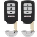 Ocpty Remotes Key Fob For Honda Cr-v 2015-2016 Acj932hk1210a 2 Pcs