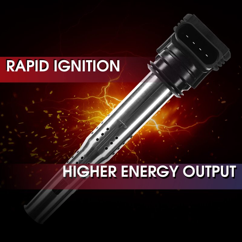 Ignition Coil Replacement For Audi A3 A4 A5 A6 Q3 Tt Quattro Q5 Volkswagen Jetta Passat Golf Tiguan Beetle Rabbit Cc Eos Gli