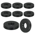 18pcs Thick Rubber Spacer 1 Inch Od X 3 8 Id 16 Thickness Round Bushings Anti Vibration Flat Washers For Home Industrial 