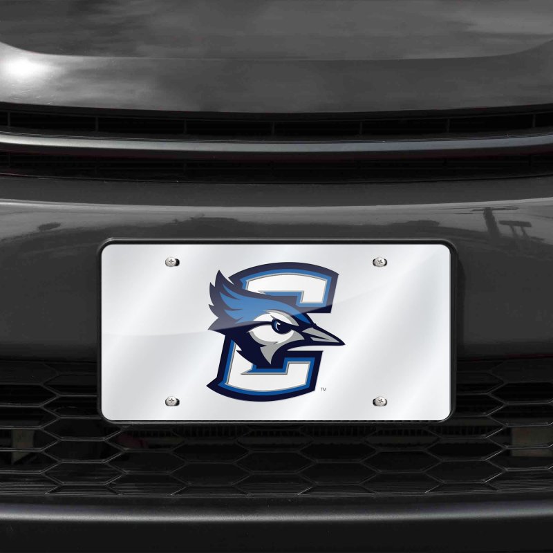 Rico Ncaa Creighton Bluejays Laser Inlaid Metal License Plate Tag Silver