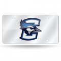 Rico Ncaa Creighton Bluejays Laser Inlaid Metal License Plate Tag Silver 