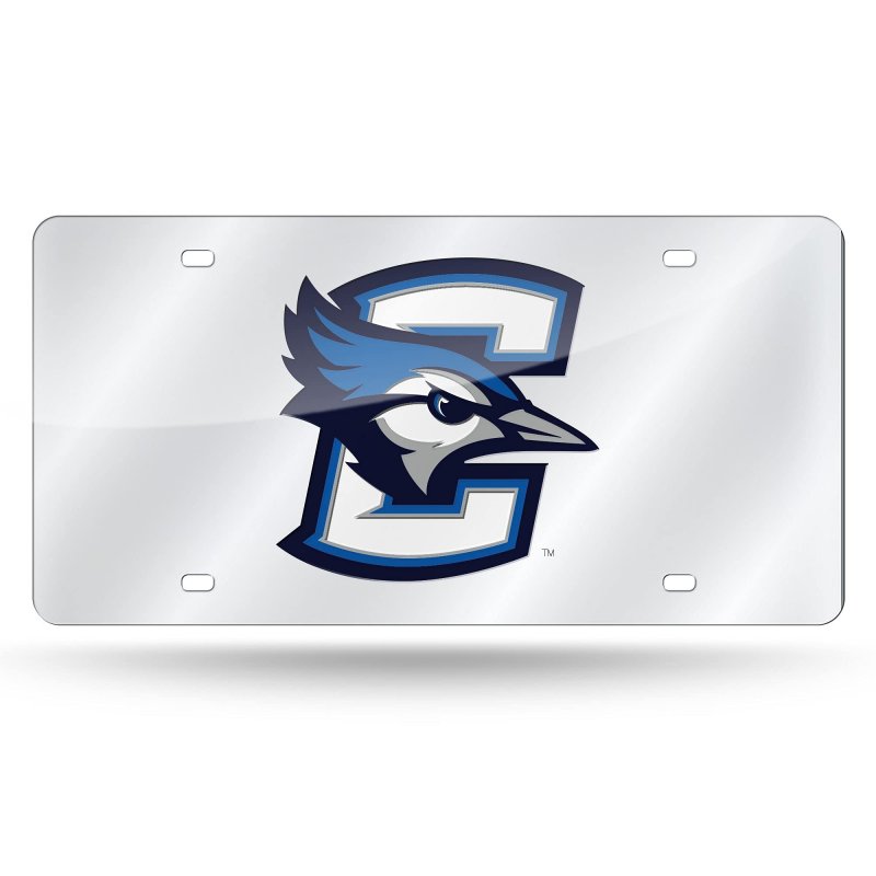 Rico Ncaa Creighton Bluejays Laser Inlaid Metal License Plate Tag Silver