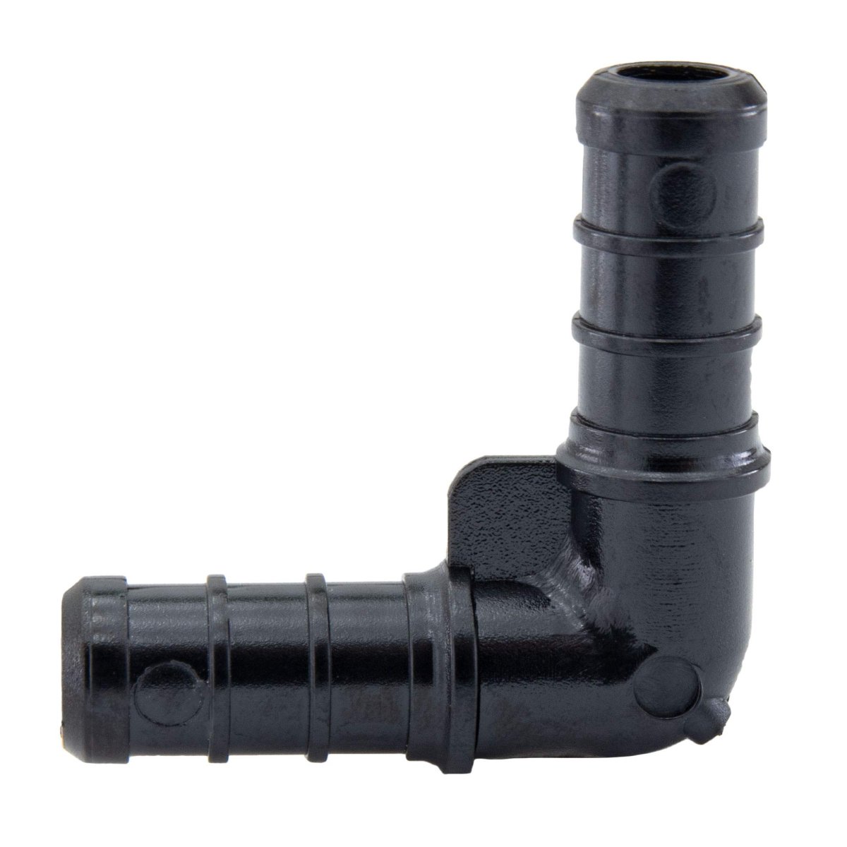 Rv Plumbing Fittings 3 8 In Barbed Elbow 90 Degrees Right Angle Adapter 5 Pack Nsf Certified Plastic Watertight Connection