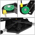 Auto Dynasty Factory Style Rear Power Window Regulator Compatible With Bmw X3 04-10 Passenger Right Side