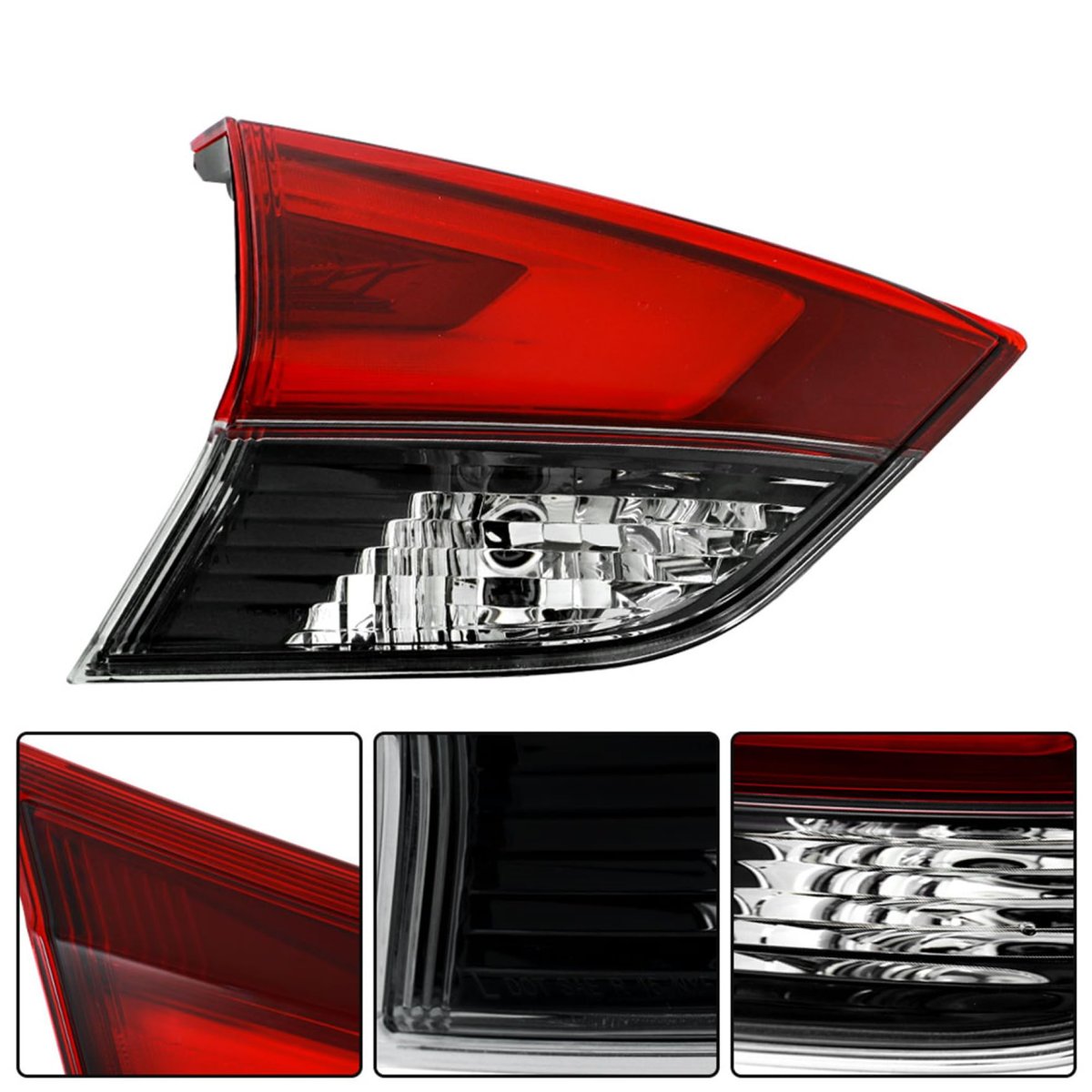 Tail Light Assembly For Rogue 2017 2018 2019 Left Driver Side Brake Replacement 265556fl5d Clear Red Lens