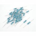 45pcs 2w 1 Tolerance 10 Ohm Flameproof Axial Metal Film Resistor Blue 