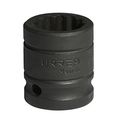 Urrea 7423mt 1 2-inch Drive 12-point 23mm Impact Socket 