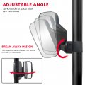 Motobiker Utv Side View Mirrors With 1 75 Or 2 Roll Bar Cage Adjustable Rear Mirror Compatible Polaris Rzr Kwasaki Teryx Deere