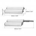 Uxcell 1pack Double Push To Open Door Latch Aluminum Alloy Magnetic Latches For Hidden Cabinets Rv Drawers Kitchen Cupboard