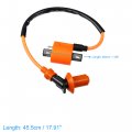 X Autohaux 1pcs Motorcycle Racing Ignition Coil For Cg 125cc 150cc 200cc 250cc Atv Dirt Pit Bike Go Kart Moped Scooter