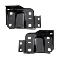 Chevy Silverado 2500 3500 Hd 2020 2021 2022 2023 Bumper Bracket Driver And Passenger Side Pair Front Steel Impact Bar 