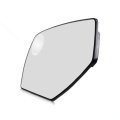 Heated Driver Side Mirror Glass For Chevy Silverado 2500 3500 Hd 2015 2019 Flat With Backing Plate And Blind Spot Replaces 
