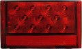 Boat Trailer Led Light Kit For Over 80 In Wide Marine Trailers Submersible Tail Lights With Wire Harness And License Bracket 