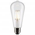 Satco 6pk 5w St19 Led 2700k Medium Base Dimmable 40w Equiv