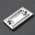 Xkh- Motorcycle Chrome Billet Aluminum Rear Brake Fluid Reservoir Cap Cover Rr Engraved Compatible With Honda Cbr 600rr 1000rr
