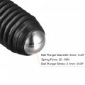 Uxcell Ball Point Set Screws 5pcs M10 X 12mm High Carbon Steel Metric Spring Hex Socket Grub Screw