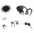 High Performance Ignition Switch Fuel Tank Cap Lock Set For Suzuki Sv650 1999-2002