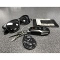 Ipick Image For Chevrolet Corvette C7 Z06 Led Printed Logo On Real Forged Carbon Fiber Large Tear Drop Key Chain Keychain