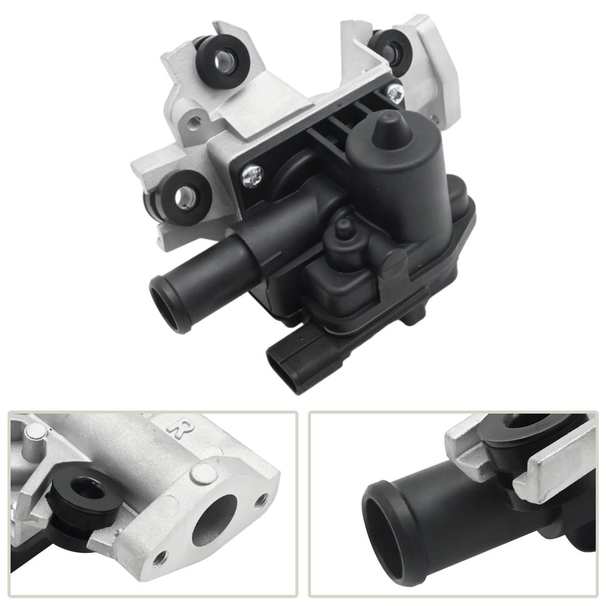 Saihisday 25701-38100 Right Secondary Air Injection Check Valve Replacement For Lexus Gx460 V8 6l Toyota Sequoia Tundra 4