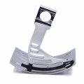 Smt-chromed Curved Side Mount License Plate Tag Holder Bracket Compatible With Yzf-r6s Yzf-r1 B00ruecg9m