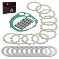 21400-40811 Clutch Friction Steel Plates Gasket Kit For Suzuki Gsx-r1000 2001-2004 Gsx-r1000z 2003-2004 