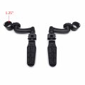 Adjustable Highway Peg Mounting Kit With Footrest For V Star Roadstar Suzuki Boulevard Fits 1 25 In Front Engine Guard Frame