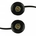 Caltric 2x Headlight Socket Cord Compatible With Yamaha Wolverine 350 Yfm350fx 4x4 2000